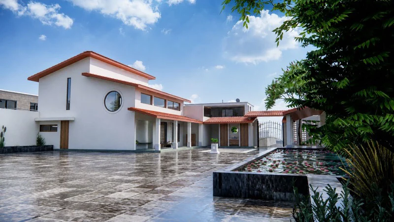 Mansa House — view 1